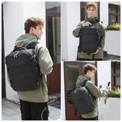 Rucsac multifunctional, compartment laptop 15.6 inch, rezistent la stropi de apa, port USB, pentru calatorii, drumetii activitati zi cu zi, KONO, EQ2344