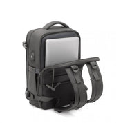 Rucsac multifunctional, compartment laptop 15.6 inch, rezistent la stropi de apa, port USB, pentru calatorii, drumetii activitati zi cu zi, KONO, EQ2344