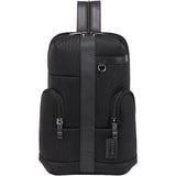 Geantă Crossbody Stil Rucsac JOLAR, Buzunare Multiple, Negru