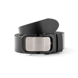 Curea Bărbați Piele Naturală, Cataramă Automată Mată 3.5 cm — JOLAR