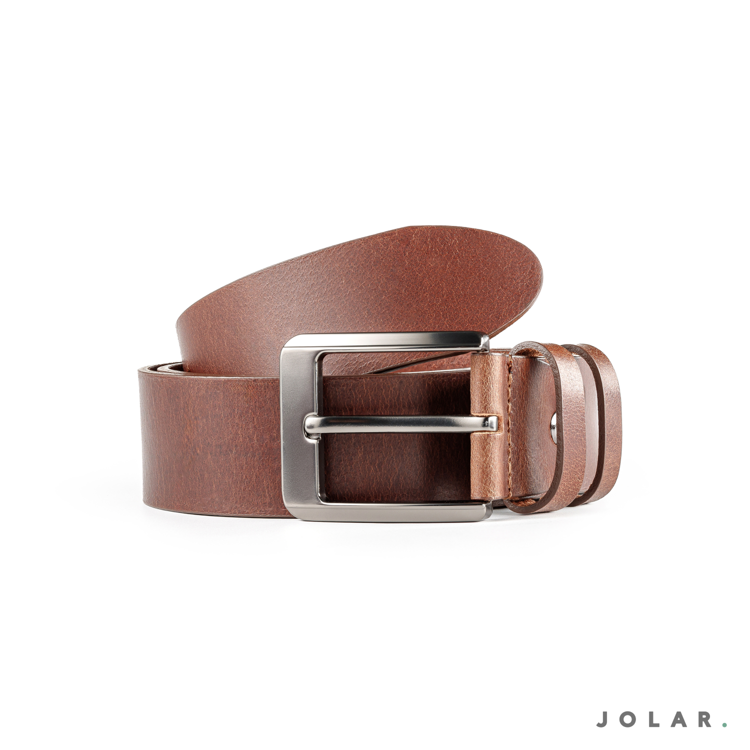 Curea Bărbați Piele Naturală JOLAR, Cataramă Clasică Dreaptă, 4 cm