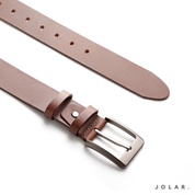 Curea Bărbați Piele Naturală JOLAR, Cataramă Clasică Dreaptă, 4 cm