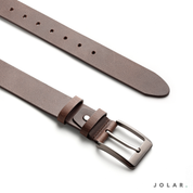 Curea Bărbați Piele Naturală JOLAR, Cataramă Clasică Dreaptă, 4 cm