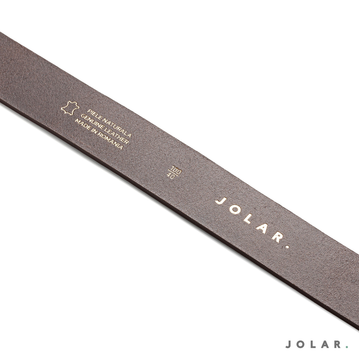 Curea Bărbați Piele Naturală JOLAR, Cataramă Reversibilă, 2 Fețe, 3,5 cm
