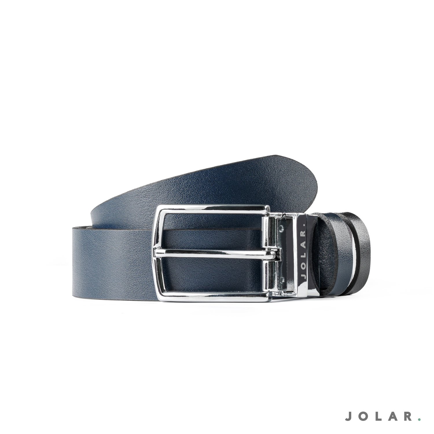 Curea Bărbați Piele Naturală JOLAR, Cataramă Reversibilă, 2 Fețe, 3,5 cm