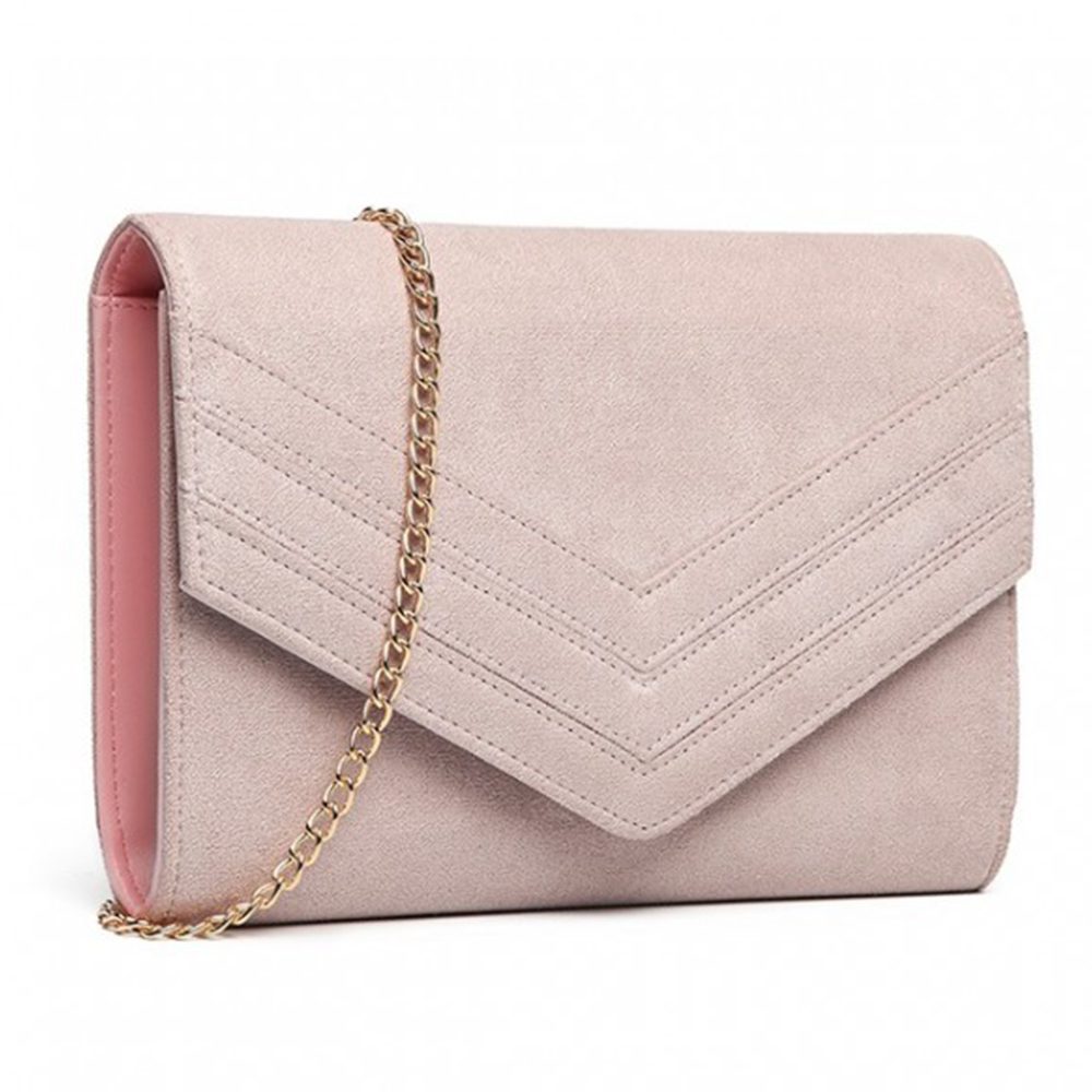 Genta clutch eleganta de seara pentru dama, eleganta cu lant, Miss Lulu LP1963