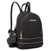 Rucsac casual pentru dama, cu ciucure, Milano, Miss Lulu, LT1705