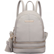 Rucsac casual pentru dama, cu ciucure, Milano, Miss Lulu, LT1705