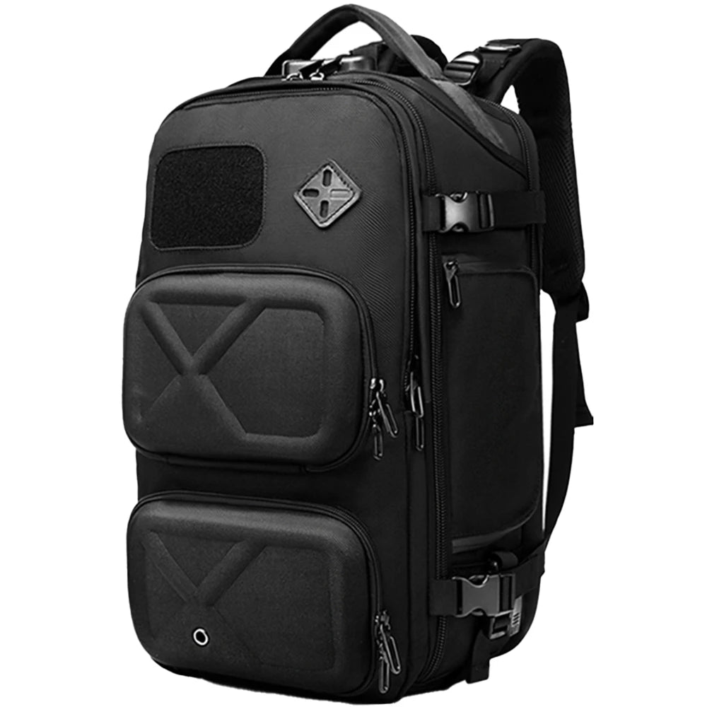 Rucsac extensibil pentru calatorie, spatiu incaltaminte, port USB, lacat TSA, rezistent la stropi, OZUKO OZ9309S