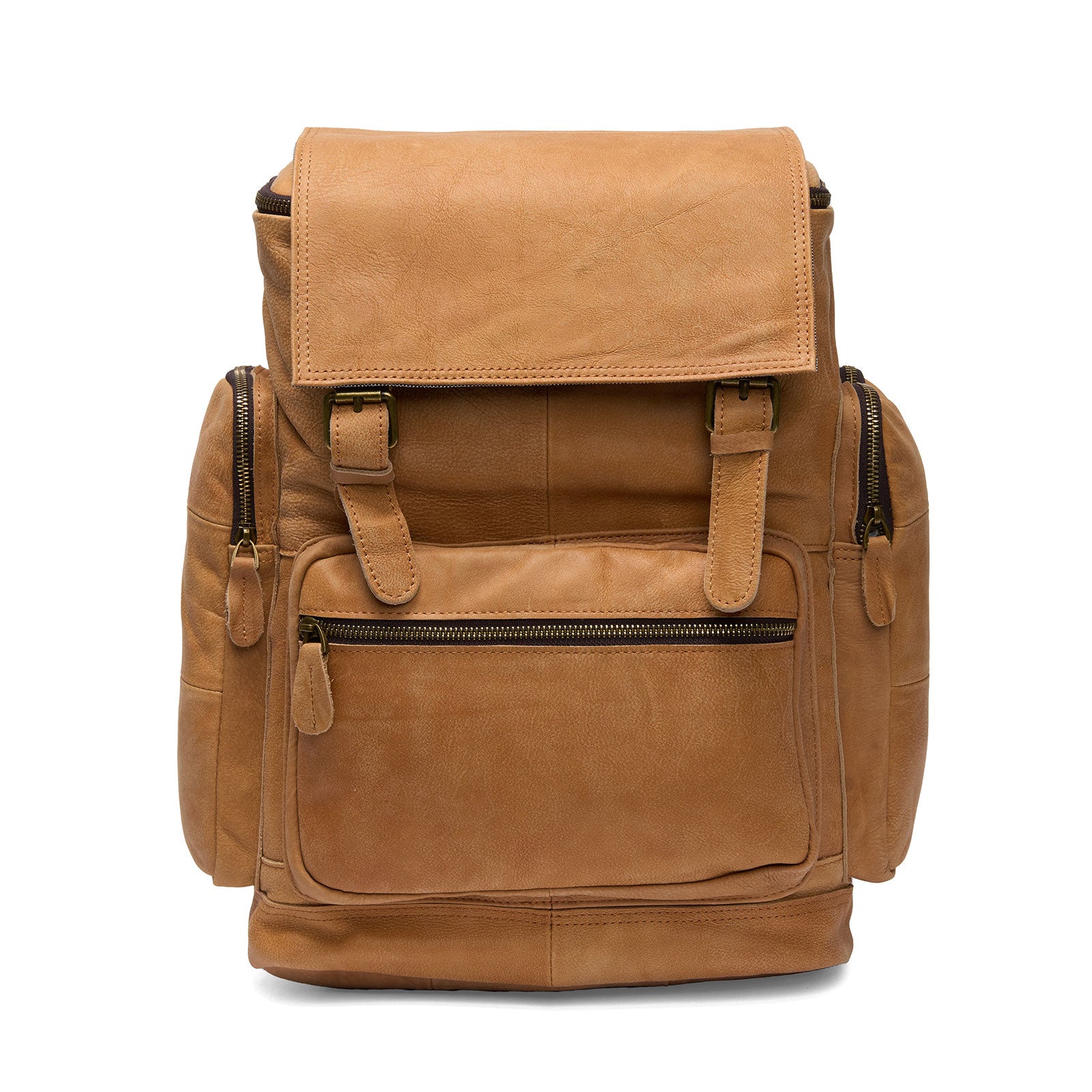 Rucsac Piele Naturală JOLAR, Multifuncțional, Cafeniu/Maro