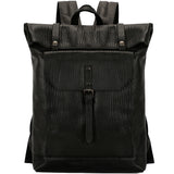 Rucsac Piele Naturală JOLAR, Stil Urban, Cafeniu/Negru