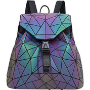 Rucsac reflectorizant pentru dama, Geometric Multicolor, RC-1