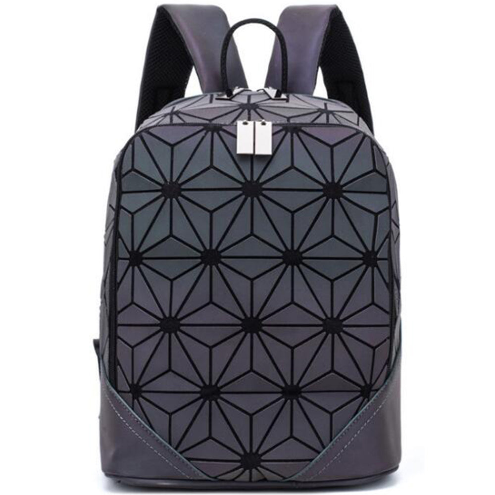 Rucsac reflectorizant pentru dama, Geometric Multicolor, RC-5