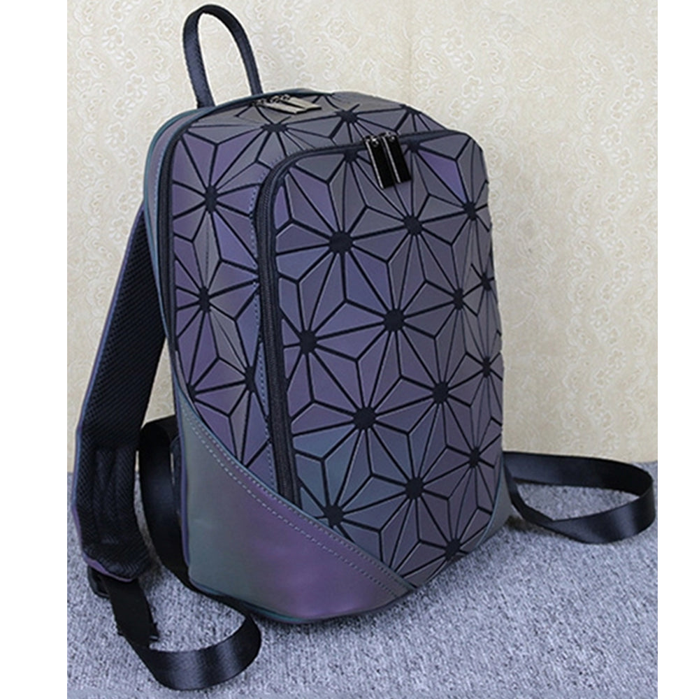 Rucsac reflectorizant pentru dama, Geometric Multicolor, RC-5