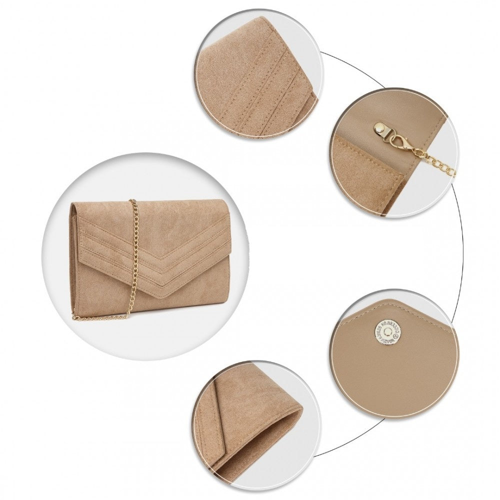 Geanta clutch de seara, eleganta, curea tip lant, Miss Lulu, WTM2432