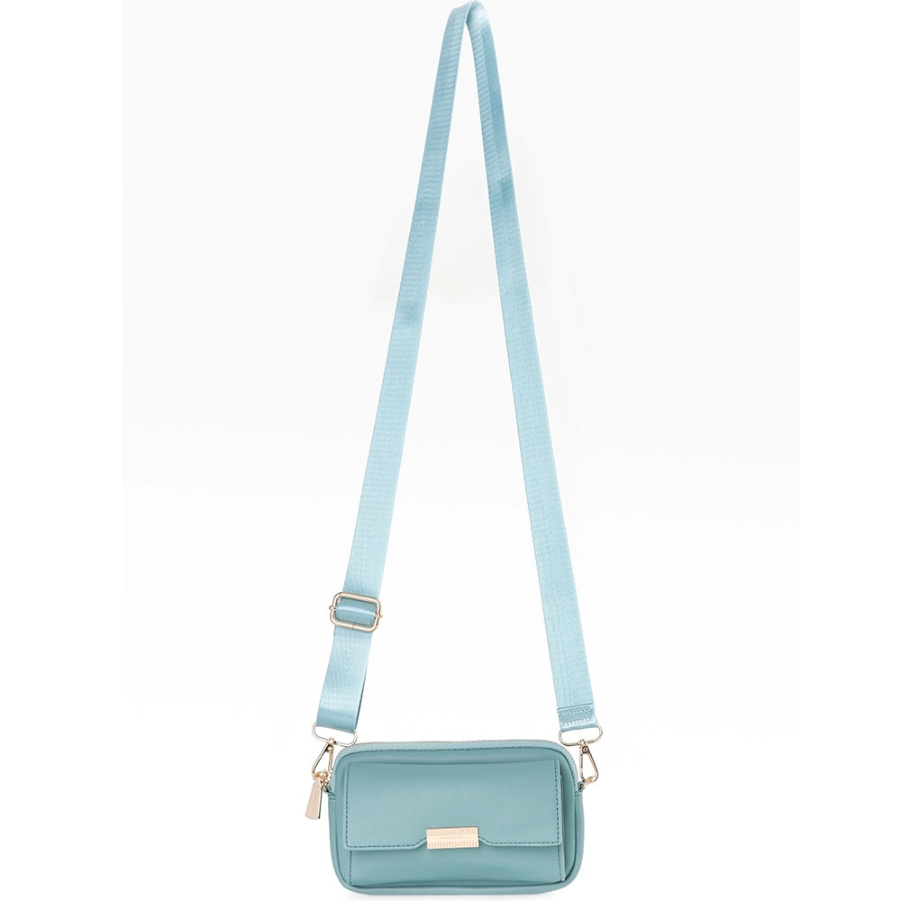 Geanta mini crossbody pentru telefon, eleganta din piele PU, PRETTYZYS X3-133