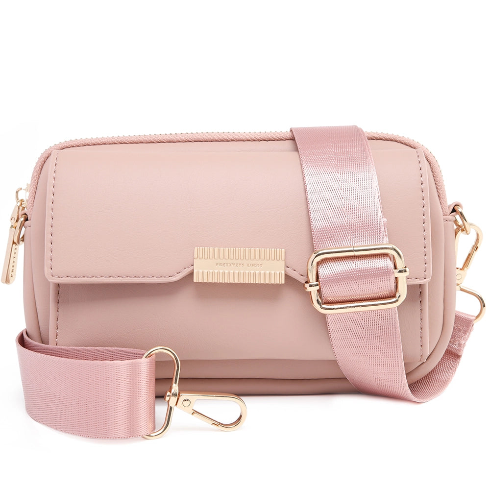 Geanta mini crossbody pentru telefon, eleganta din piele PU, PRETTYZYS X3-133