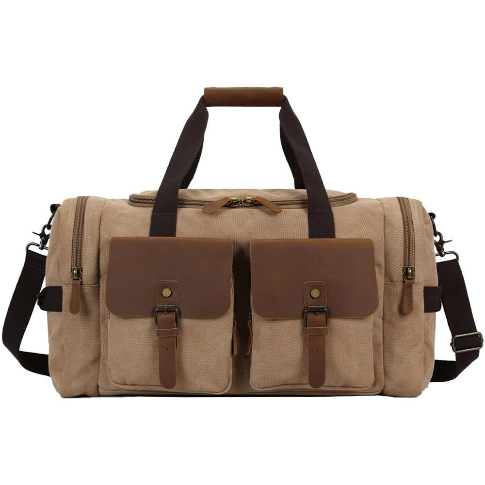 Geanta duffle pentru barbati, din canvas pentru calatorie, rezistenta la apa, JOLAR. YD-5322