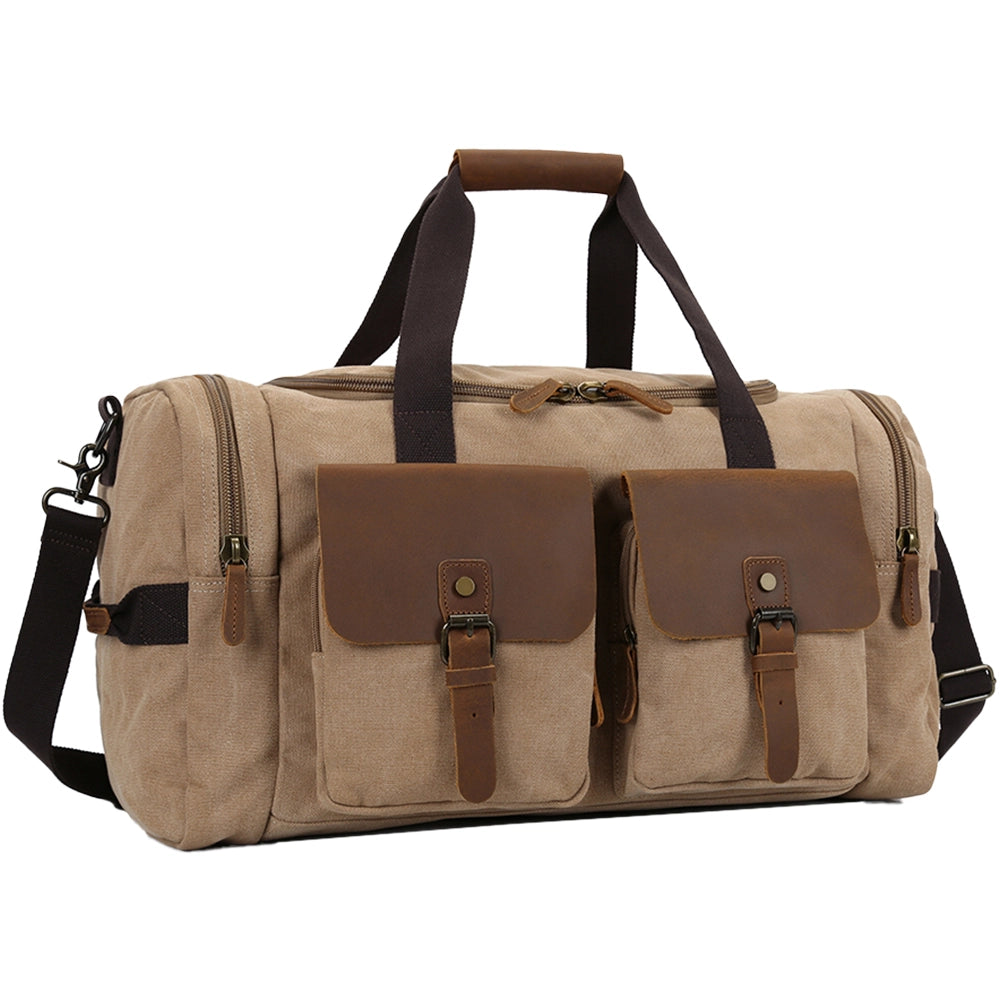 Geanta duffle pentru barbati, din canvas pentru calatorie, rezistenta la apa, JOLAR. YD-5322