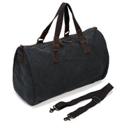 Geanta duffle 2 in 1 pentru barbati, cu husa pentru costum, din material canvas este rezistenta la apa, JOLAR. YD-7861/2