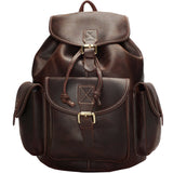 Rucsac Piele Naturală JOLAR, Stil Urban și Călătorie, Maro