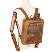 Rucsac unisex pentru laptop, stil vintage rezistent la apa, JOLAR. YD-8250