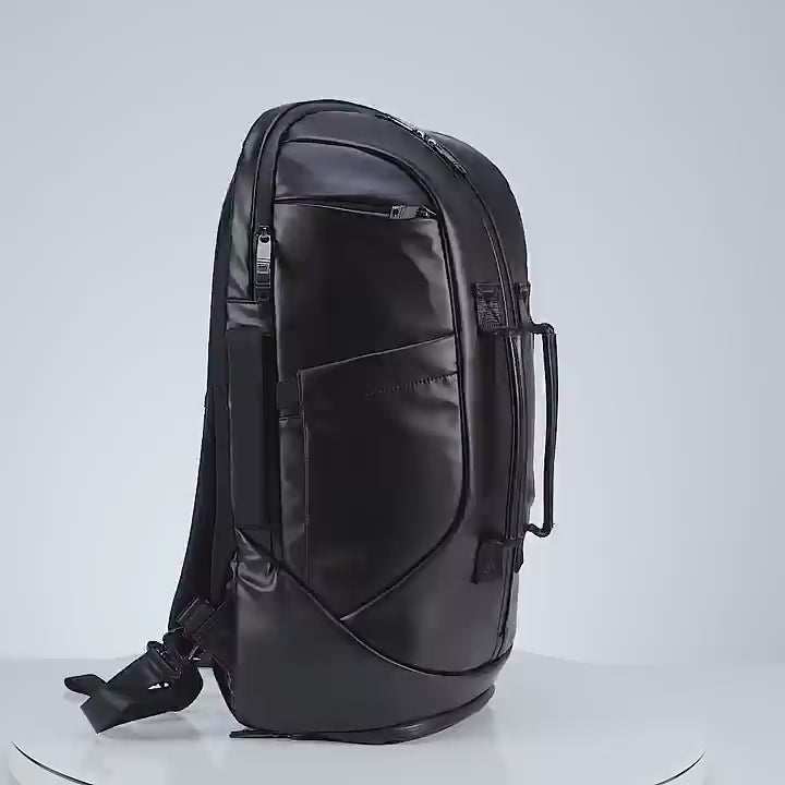 Rucsac Sport 2 în 1 JOLAR, Compartiment încălțăminte, Negru