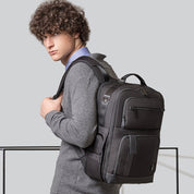 Rucsac smart unisex, din microfibra, fixare de valiza perfect pentru calatorie, cu compartiment pentru laptop de 15.6 inch, BANGE BG-G61
